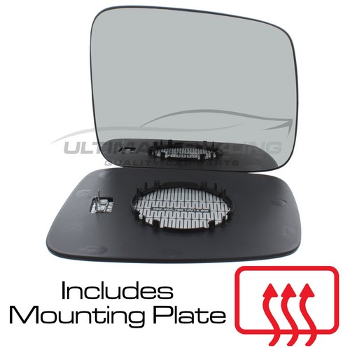 Wing mirror glass - glass, vw