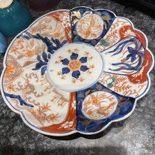 Antique japanese imari plate - japanese,