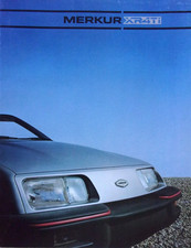 Merkur XR4Ti Sales Brochure - 6pgs - 1985