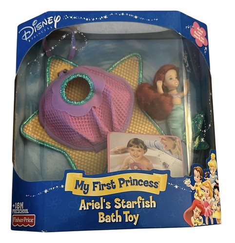 Ariel starfish bath toy - toy, 2002