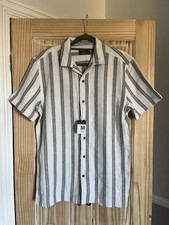 New Primark Striped White &