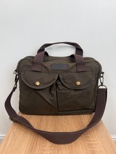 Barbour Bag Wax Cotton Leather