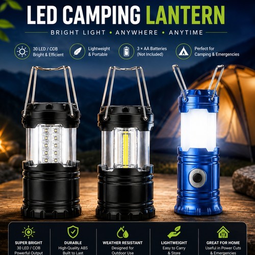 Camping light led tent - camping,