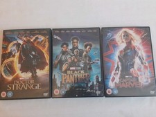 Marvel Studios Bundle Doctor Strange / Captain Marvel / Black Panther DVD Pal