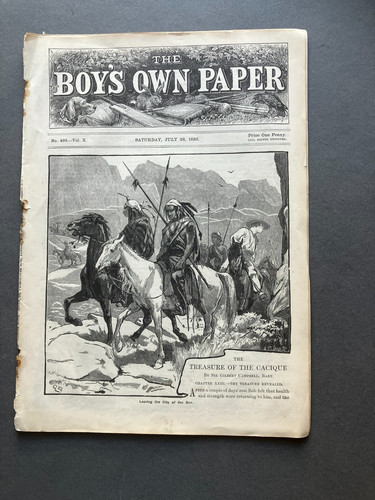 Antique victorian 1888 boy - 1888, boy's
