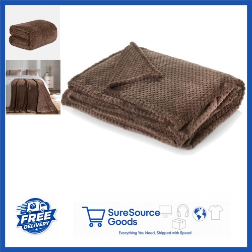 Faux fur throw - faux,