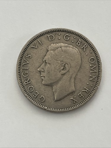 1950 george 2 shilling - vf,