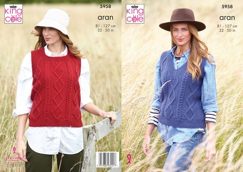 King cole aran knitting - cole,