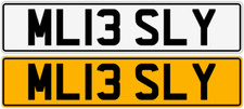 LESLY ❤ LESLEYS LES LESLEY LESLIE LEZ PRIVATE REGISTRATION NUMBER PLATE ML13 SLY