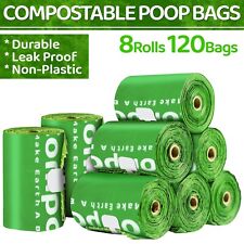 Dog Poo Bags Extra Thick 100% Biodegradable Pets Poop Rolls Unscented Poop bags