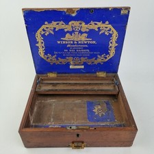 Antique 19thC Mahogany Artists