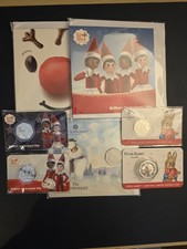 Bundle of 7 x Christmas 50p