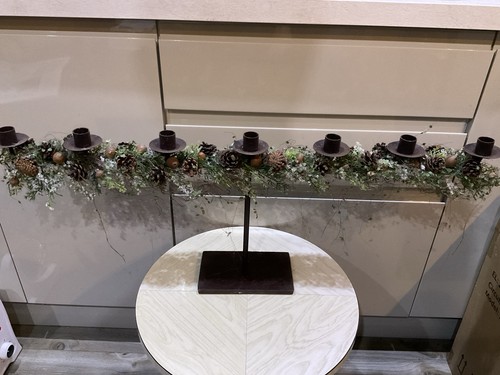 Christmas table centrepiece - table,