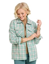 Ladies Fleece Lined Zip Front