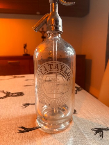 Soda syphon vintage fj - soda,