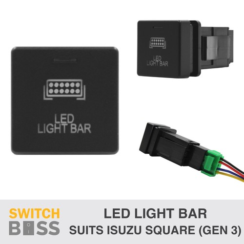 Led light bar square - bar, gear