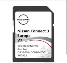 NISSAN Connect 3 V7 SD CARD