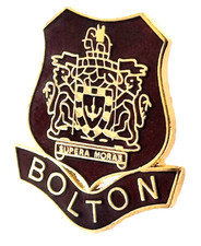 Bolton Town Pin Badge Greater