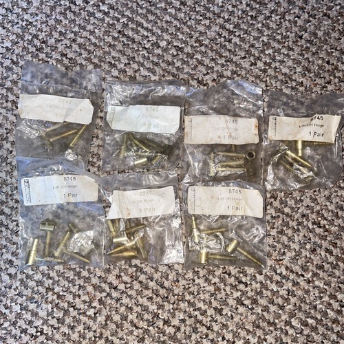 Small lift off brass hinges - lift,