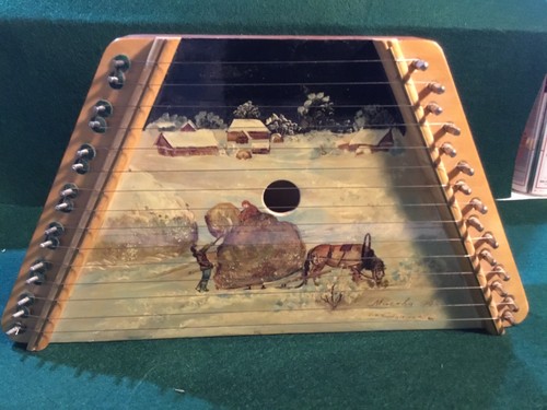 Vintage russian zither hand - vintage,