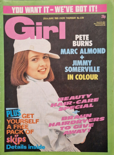 Girl magazine june 1985 - girl,