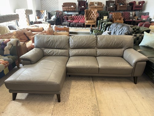 Dfs grey real leather shape - dfs,