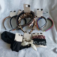 30 ASSORTED HAIRBANDS / HEADBANDS  ASSORTED COLOURS
