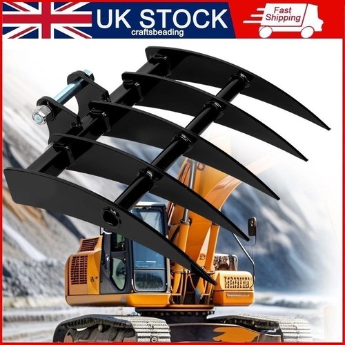 Mini digger rake 490mm - mini,