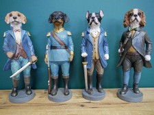 Vintage Militia Dogs Set 4