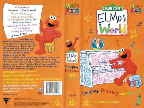 Sesame street elmo - street, world