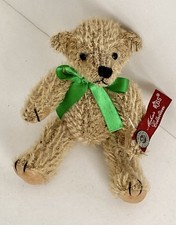 Russ Mohair Collection Teddy Bear Vintage Bow Blonde