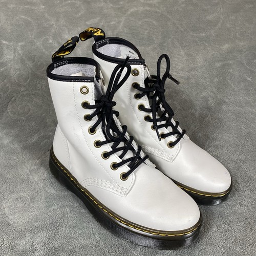 Doc martens white leather - dr.,