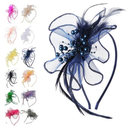 Ladies pearls headband - pearls,