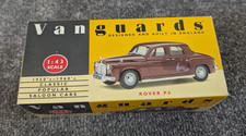 Vanguards VA19000 ROVER P4 Maroon 1/43 Scale Diecast Model