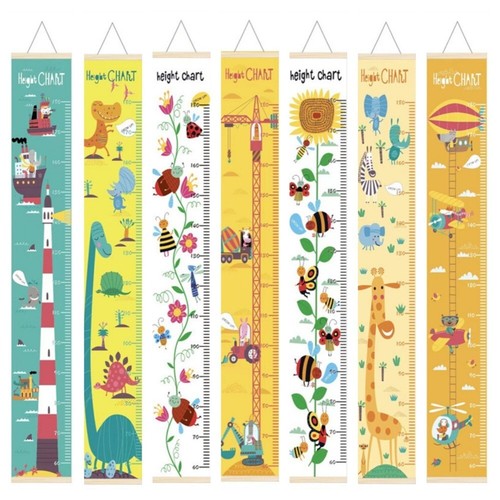 Wall hanging height chart for - height,