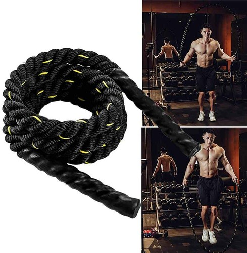 Heavy skipping rope - skipping, jump