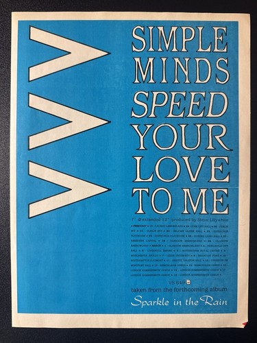 Simple minds speed your - simple,