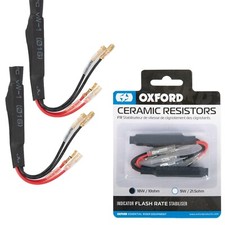 Oxford Motorcycle Universal In-Line Resistors For Motorbike LED Indicators