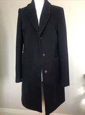 Red Herring Blue Coat Size 12 Fully Lined