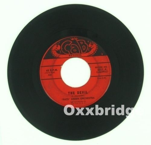 Claude fats green calypso - calypso, ska