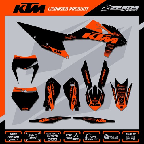 Ktm graphics kit motocross - ktm, mx