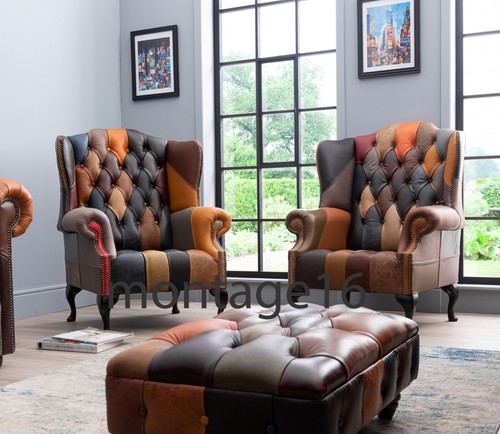 Lorton patchwork leather - x,