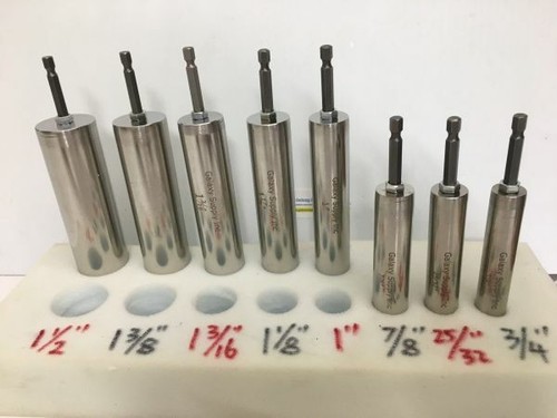 Stainless steel foam hole - steel,
