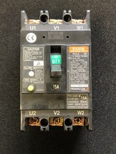 X1 HITACHI EX50B EARTH-LEAKAGE BREAKER POLE 3P 15A 30mA AC100-200V
