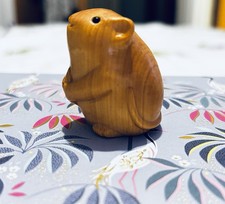 Cute Hand Made Wooden Mouse