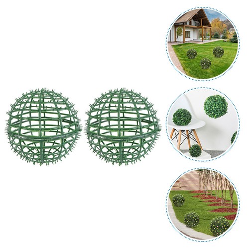 2pcs plastic topiary - 2pcs,
