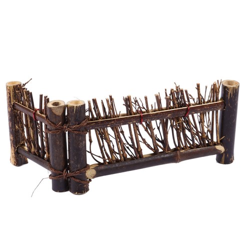 Handmade wooden fence ornament - handmade,
