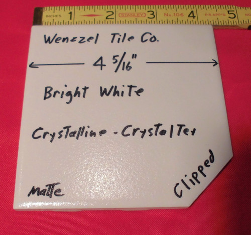White crystalline - white,