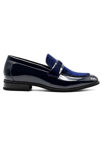Men floral velvet patent - men’s,