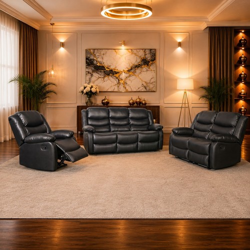 Luxury manual recliner sofa - luxury,